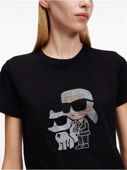 T-shirt donna maniche corte Karl Lagerfeld | A1W17131JJ999